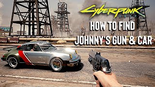 Cyberpunk 2077  How To Get Johnny Silverhands Gun amp Car Location Chippin In Mission Tutorial [upl. by Yankee]