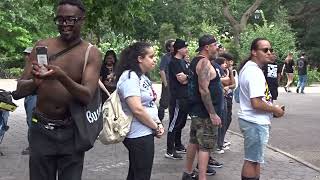 Obscene Humanity  name of song  Tompkins Sq Park NYC Jul 28 2024 [upl. by Eleynad]