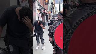 Ragnar Lothbrok Walking in Public ragnarlothbrok reactionvideo vikings foryou fashion cosplay [upl. by Boony]