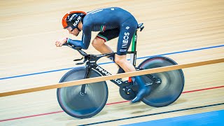 Filippo Ganna DEMOLISHES UCI Hour Record [upl. by Divadnahtanoj]