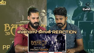 Barroz Promo Teaser Reaction  Mohanlal  Jijo  Santosh Sivan  Antony Perumbavoor  ekizhi [upl. by Nev179]