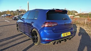 480HP Stage 3 Volkswagen Golf 7 R with LOUD Custom Exhaust [upl. by Esila]