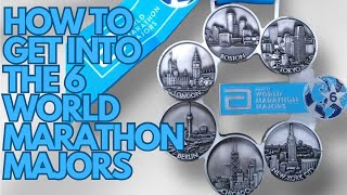 How to get into the 6 Major Marathons  London Berlin Chicago New York Tokyo and Boston [upl. by Leroi]