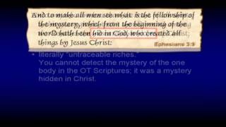 Chuck Missler  The Book of Ephesians  Session 5 [upl. by Ignacia449]