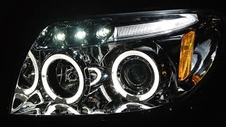 Halo LED Projector Headlights Wiring Installation  SpecD Tuning [upl. by Jedlicka617]