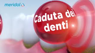 Dentifricio e collutorio meridol® per la prevenzione dei problemi gengivali [upl. by Zelikow]