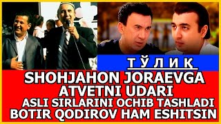 SHOHJAHON JORAEVGA OTVETNI UDARI BOTIR QODIROV HAM ESHITSIN SHAVKAT JAYRON 2024 [upl. by Latisha331]