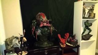 Sideshow Predator Berserker bust review [upl. by Ttik]