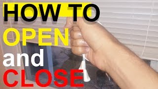 How to open and close window blinds [upl. by Mccourt]