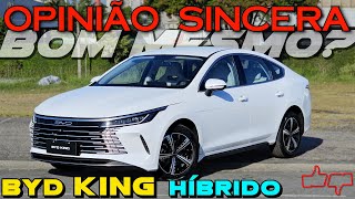 Novo BYD King 2025 Sedan HÍBRIDO super ECONÔMICO e BARATO VALE a PENA ou melhor Toyota Corolla [upl. by Ebanreb560]