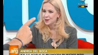 Vivo en Argentina  Invitada Andrea Del Boca  071011 1 de 2 [upl. by Scriven398]