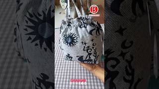 Make large capacity drawstring bag size Stringing skills [upl. by Colley]