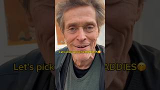 Willem Dafoe Flexing Drip in 4K willemdafoe fitcheck fyp viral viralvideo [upl. by Ennairek]