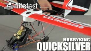 Flite Test  Hobby King Quicksilver  REVIEW [upl. by Ayoras]