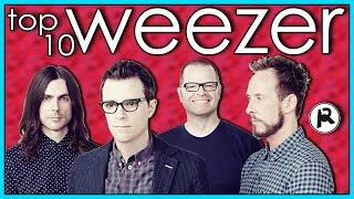 TOP 10 WEEZER SONGS 2016 VERSION [upl. by Nirac]