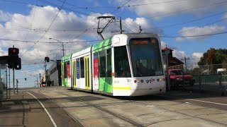 Melbourne Tram Routes 16 Route 48 Victoria Harbour Docklands  North Balwyn [upl. by Ahsinaj]