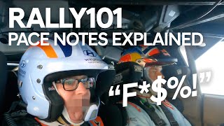 How to read rally pace notes  CoDrivers are MIND READERS  Rally 101 [upl. by Aidan]