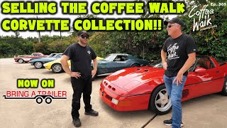 Coffee Walk Corvette Collection Now On BringATrailer [upl. by Ami]