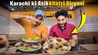 Karachi Ki Asli Khatri Biryani 😍  Fame Partners [upl. by Theresina71]