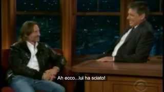 Late Late Show  Robert Carlyle SUB ITA [upl. by Elman612]