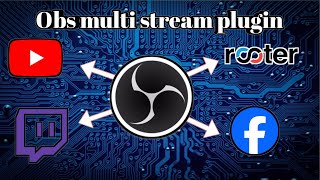 How To Multi Platform Streaming For Free  Multiple RTMP Outputs Plugin For OBS 30  OBS Tutorial [upl. by Eileme588]