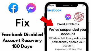 Facebook How to recover facebook account disabled 180 days  Facebook Disabled Account Recovery [upl. by Faux80]