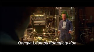 Wonka Soundtrack  Oompa Loompa Movie Scene Lyric Video Hugh Grant Timothée Chalamet  WaterTower [upl. by Enyrehtak]