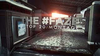 The FAZE5 Top 20 Montage by FaZe Barker  Powered by GFuelEnergy [upl. by Anayk974]