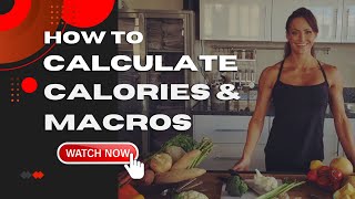 Figure Out Daily Calories amp Macros in Minutes [upl. by Adnorrehs]