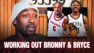 Crazy Potential of Bronny amp Bryce James Explained By Gilbert Arenas [upl. by Kasey]