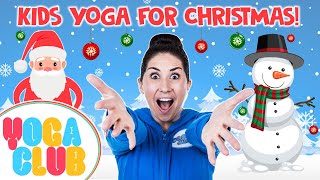 Kids Yoga For The Holidays 🎄 Yoga Club Week 20  Cosmic Kids [upl. by Ynnaj]