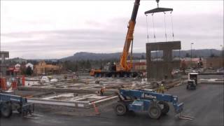 Howd they do that Tilt up time lapse video by Sellen Construction [upl. by Ailongam276]