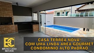 Venha ver essa Incrível casa térrea em Condomínio fechado de alto padrão  Peruíbe SP  Litoral Sul [upl. by Tilney]