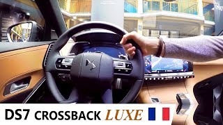 SUPERBE lintérieur LUXE du DS7 CROSSBACK 2020 [upl. by Sirred290]