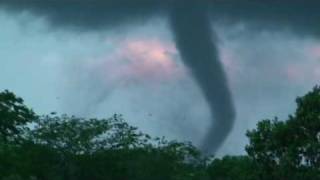 Tornado Elmwood IL June 5th 2010 up close tornado [upl. by Avrit]