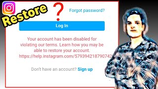 Instagram Your Account Has Been Disabled For Violating Our Terms Problem Solved 2024 [upl. by Nata]