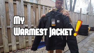 MY WARMEST JACKET  The Carhartt Yukon Extremes  A Great Winter Work Jacket [upl. by Ynots]