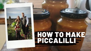 How to make piccalilli [upl. by Spiro]