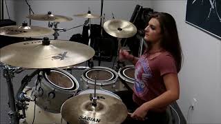 Hearts Burst Into Fire by Bullet For My Valentine Drum Cover [upl. by Irrem670]