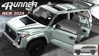 Redesigned 2024 Toyota 4Runner  FIRST LOOK at New 6th Model Generation in our Renderings [upl. by Annamaria]