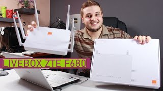 تعرف على روتر ZTE F680 مع الاعدادات fibre optique orange [upl. by Seena]