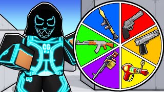 Roblox Rivals But a WHEEL Decides My LOADOUT [upl. by Canica]