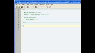 Mi Primer Script Autoit  Tutorial Autoit Parte 1 [upl. by Gothurd186]