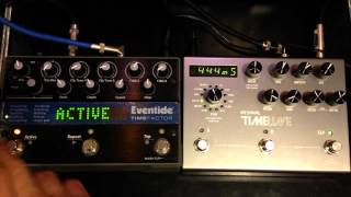 Strymon Timeline vs Eventide Timefactor [upl. by Eatnuhs669]