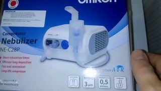 Omron NEC28P Kompresörlü Nebulizatör Kullanımı [upl. by Dynah406]