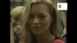 1997 Interview with Kate Moss 1990s Supermodel [upl. by Aidualc]