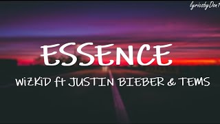 WiZKiD ft Justin Bieber amp TemsEssence Lyric Video [upl. by So784]