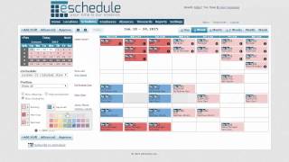 eSchedule Tutorial  Advanced Employee Scheduling [upl. by Anirbas]