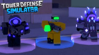 ALL ACCELERATOR SKINS Showcase  Tower Defense Simulator [upl. by Gabrielli]