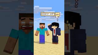 HELP Herobrine To Power Up And Highest Jump friendship shorts trending anime [upl. by Ava528]